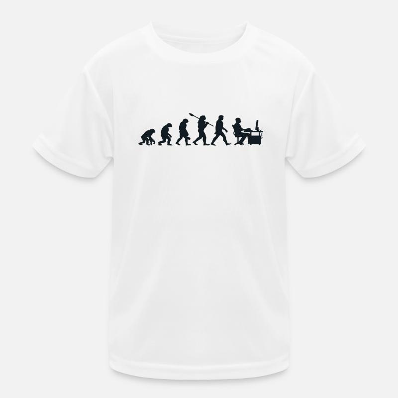 Darwin Evolution für Geeks 💻 Kinder Funktions-T-Shirt