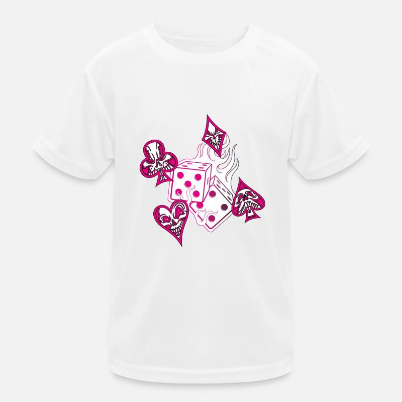 Glücksspiel Kinder Funktions-T-Shirt