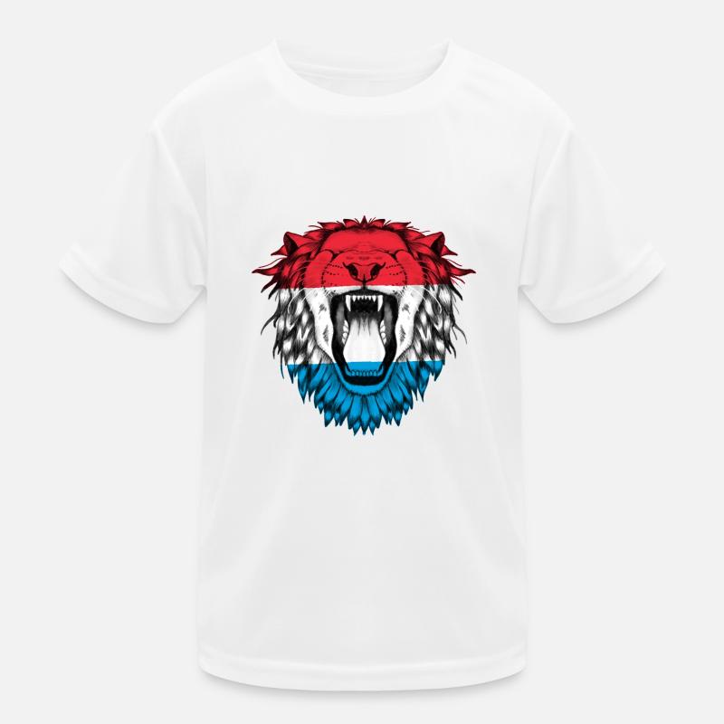 Luxembourg Kids Functional T-Shirt