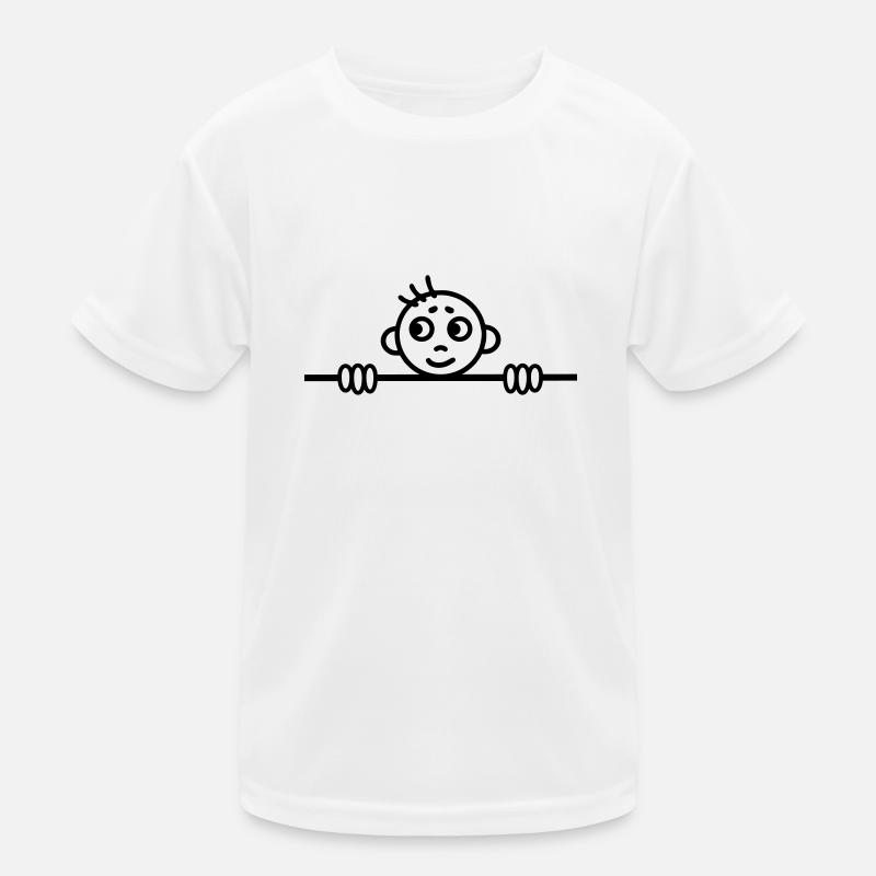 Junge hallo Kinder Funktions-T-Shirt