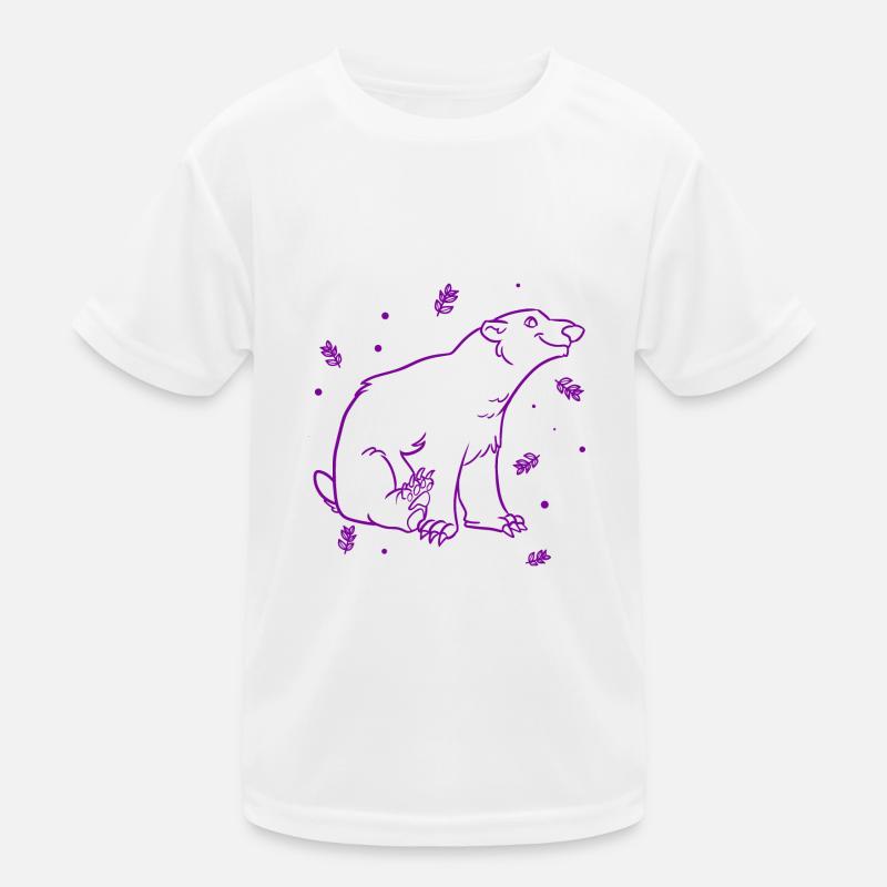 Eisbär Kinder Funktions-T-Shirt