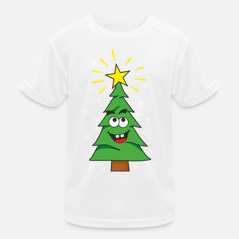 Weihnachtsbaum Kinder Funktions-T-Shirt