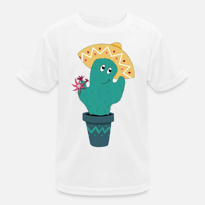 Mexican cactus Kids Functional T-Shirt