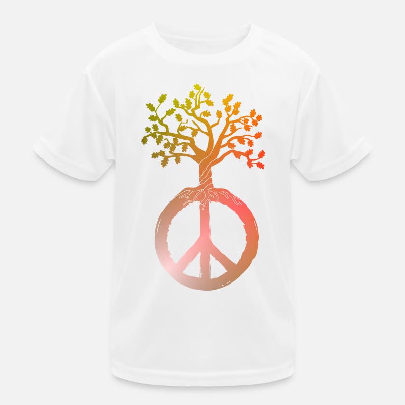 Peace Tree Peace Kids Functional T-Shirt