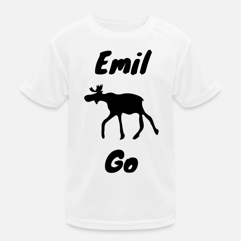 Emil der Elch Kinder Funktions-T-Shirt