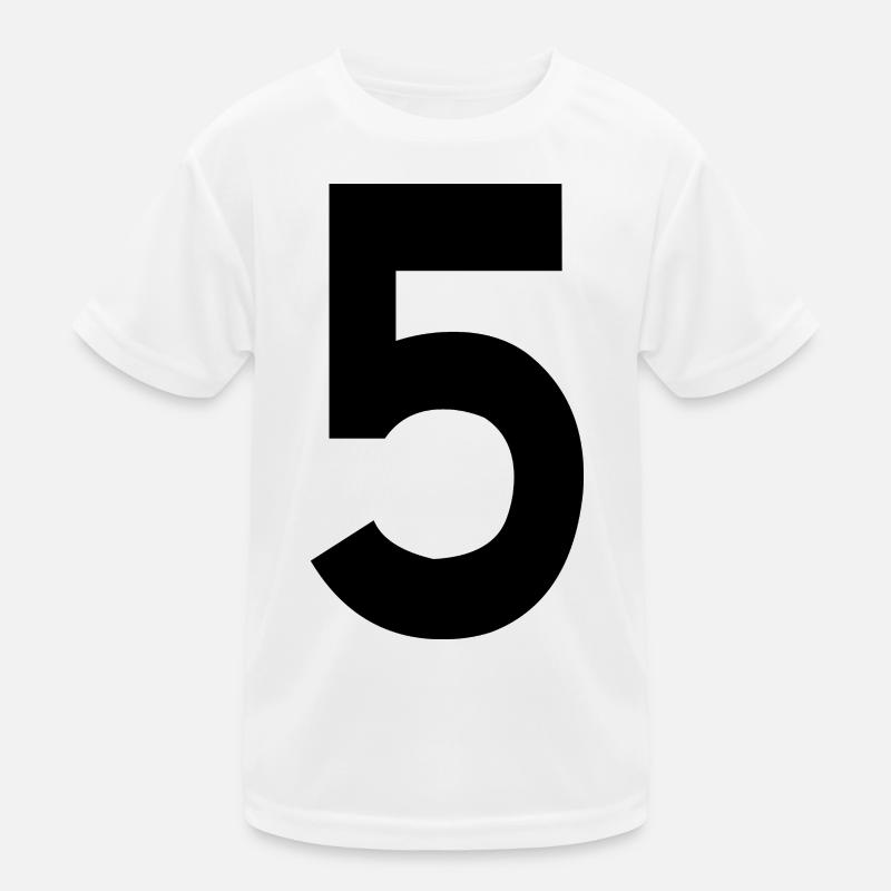 Numéro 5 T-shirt sport Enfant