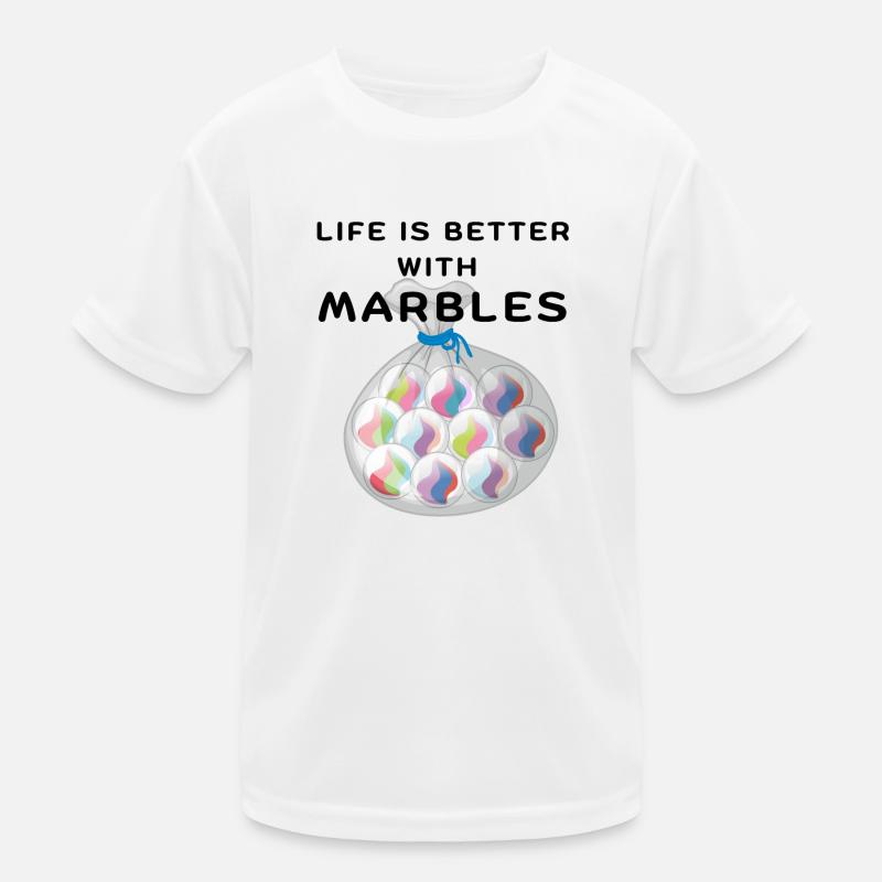 LA VIE EST PLUS BELLE AVEC DES BILLES T-shirt sport Enfant