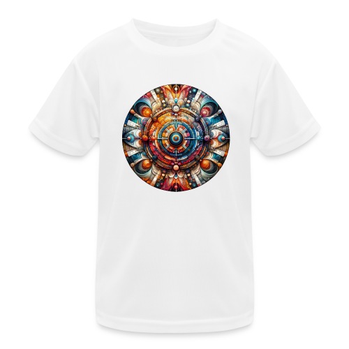 Kunterli - Mandala Magical Art Fusion - Kids Functional T-Shirt
