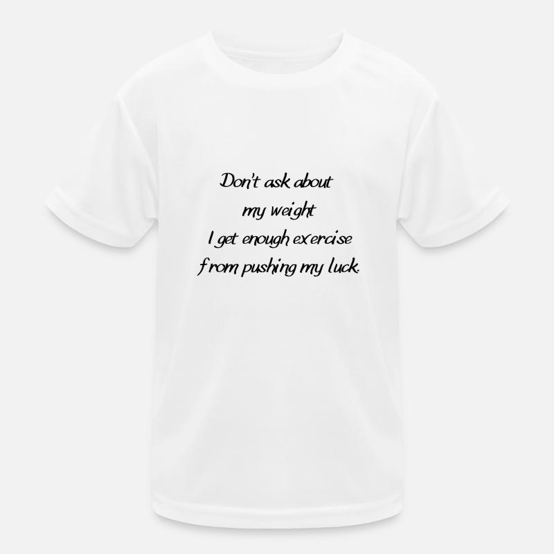 La chance comme exercice T-shirt sport Enfant