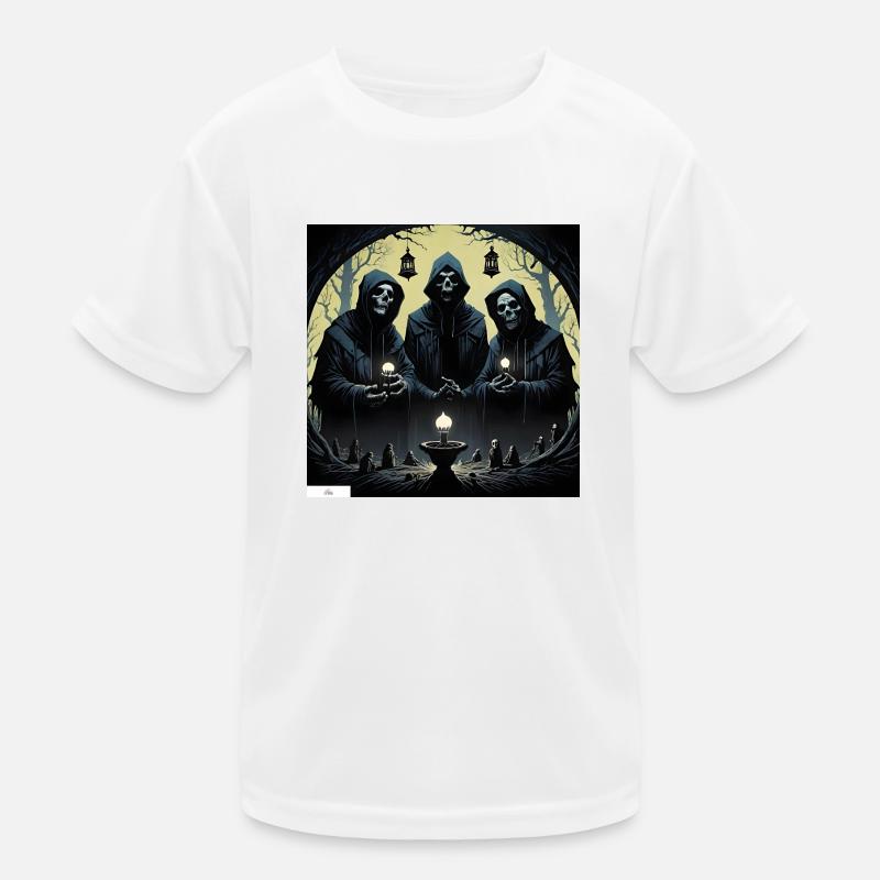 Horror-Kultfreunde Kinder Funktions-T-Shirt