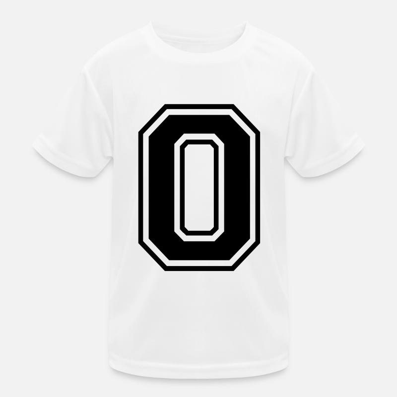 Nummer 0 Kinder Funktions-T-Shirt