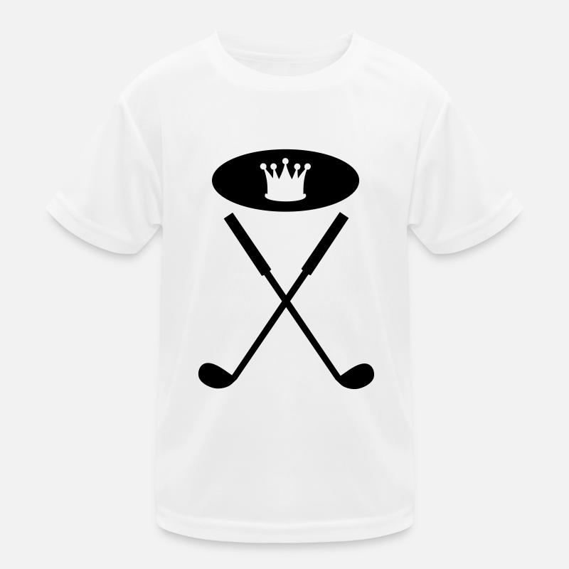 golfschläger Kinder Funktions-T-Shirt