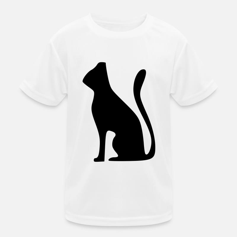 CHAT T-shirt sport Enfant