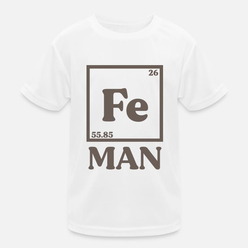 Chimie Iron Man T-shirt sport Enfant