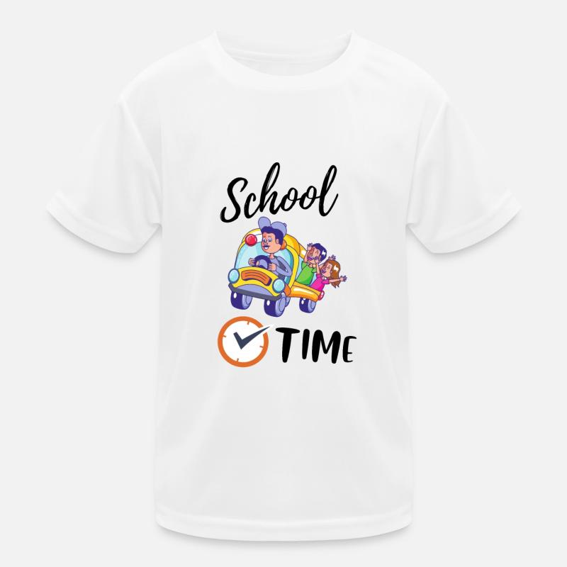 Schulzeit Kinder Funktions-T-Shirt