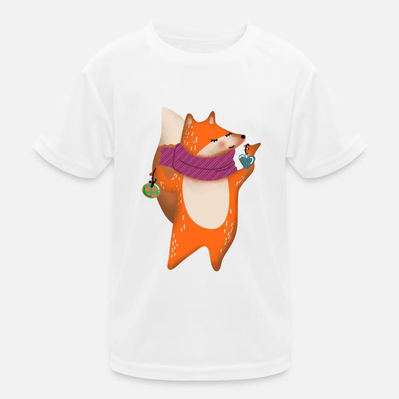 Renard Noël T-shirt sport Enfant