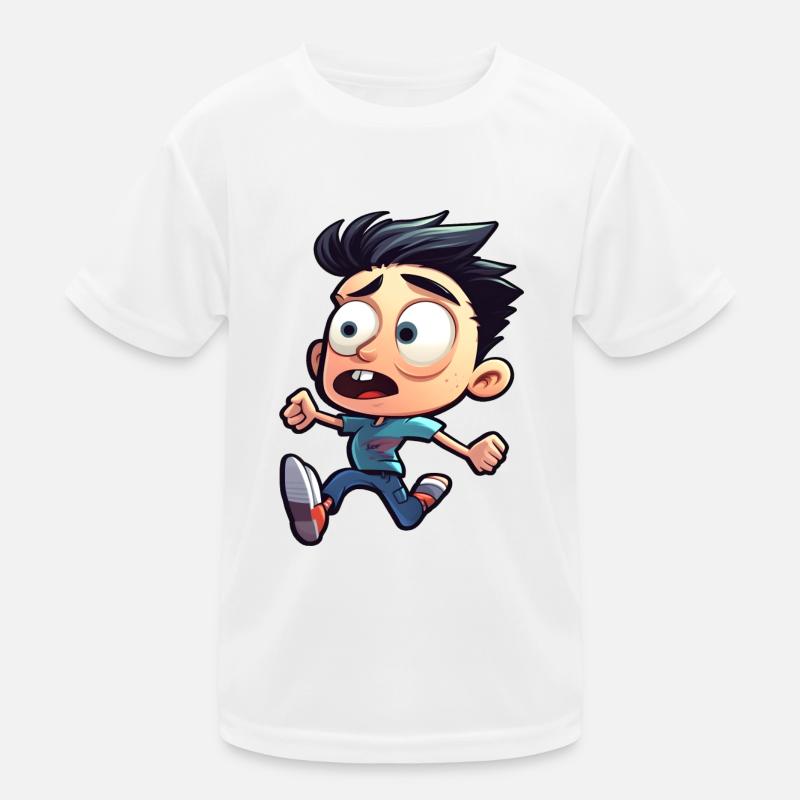 Fantastical Figures Kids Functional T-Shirt
