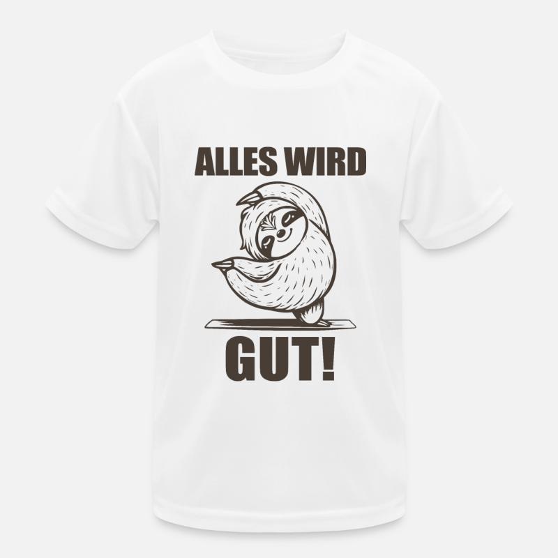 Alles wird gut! Kinder Funktions-T-Shirt