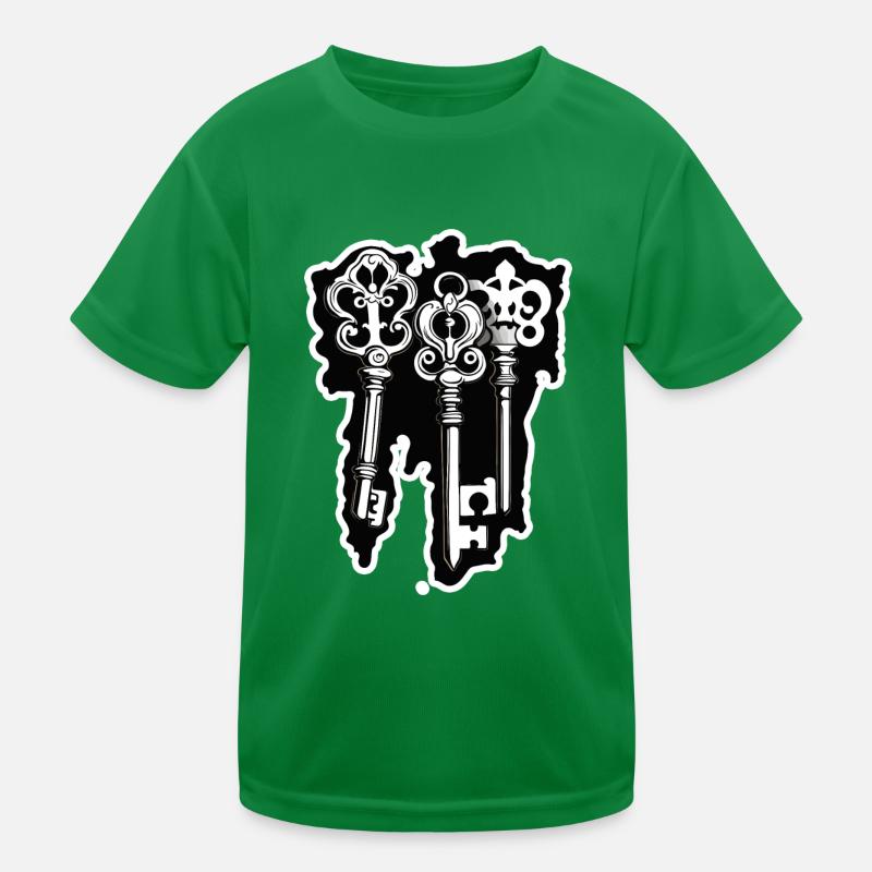 Key / Lock / Locked / Security Kids Functional T-Shirt