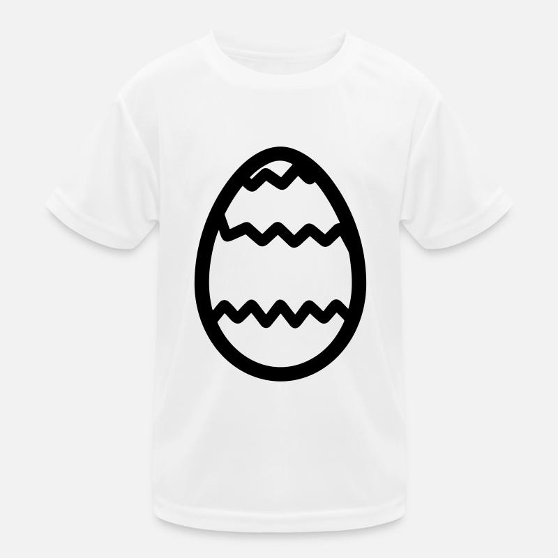 Osterei Kinder Funktions-T-Shirt