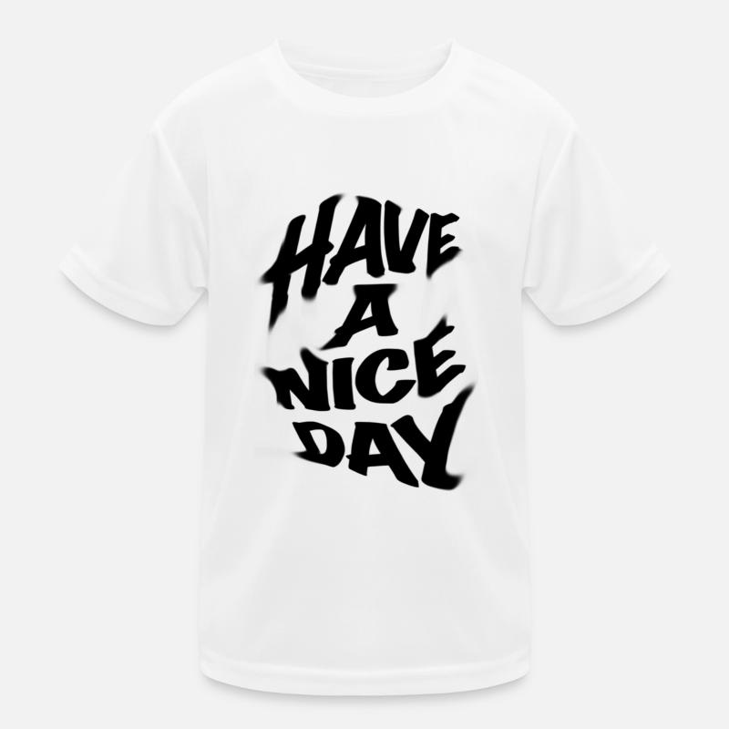 Bonne journée T-shirt sport Enfant