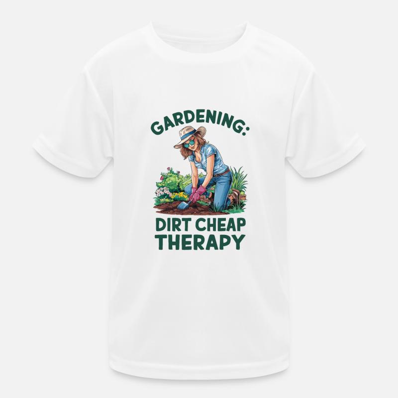 Gartenarbeit Hobbygärtner Gärtnerin Gärtner Garten Kinder Funktions-T-Shirt