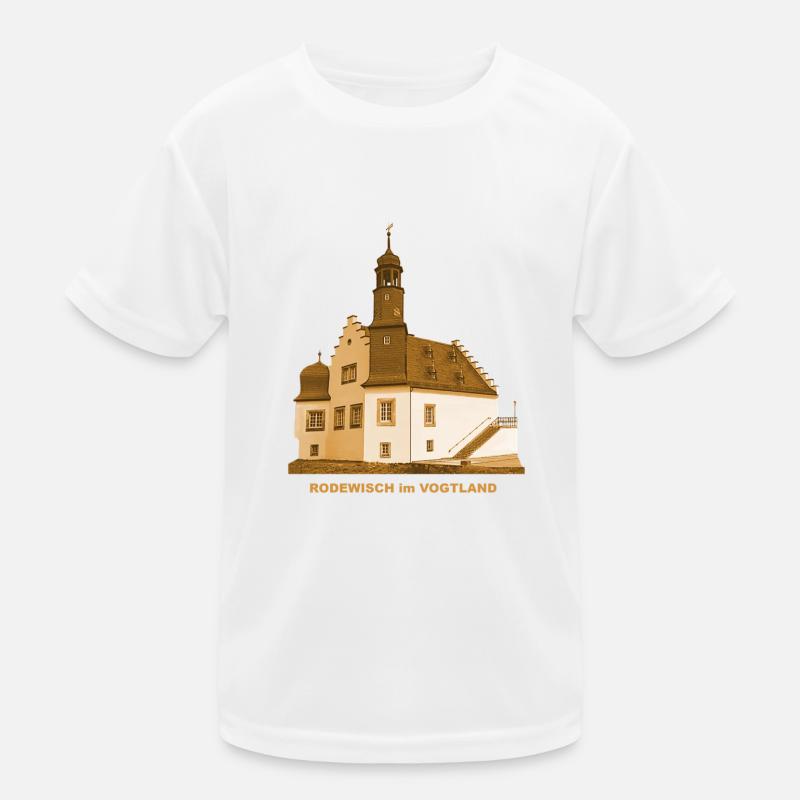 Musée de l’île du château de Rodewisch Vogtland Saxe T-shirt sport Enfant
