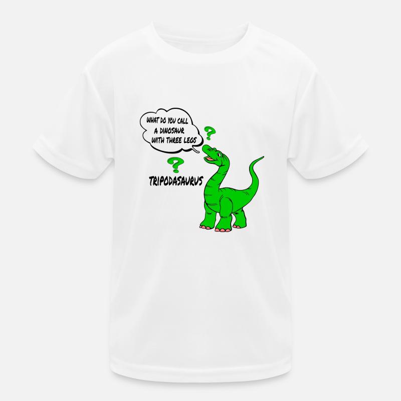unique dinosaur fun Kids Functional T-Shirt