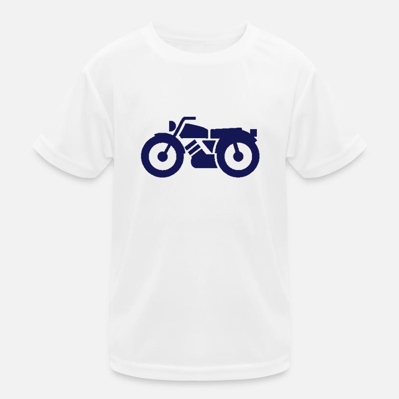 motorcycle Kids Functional T-Shirt