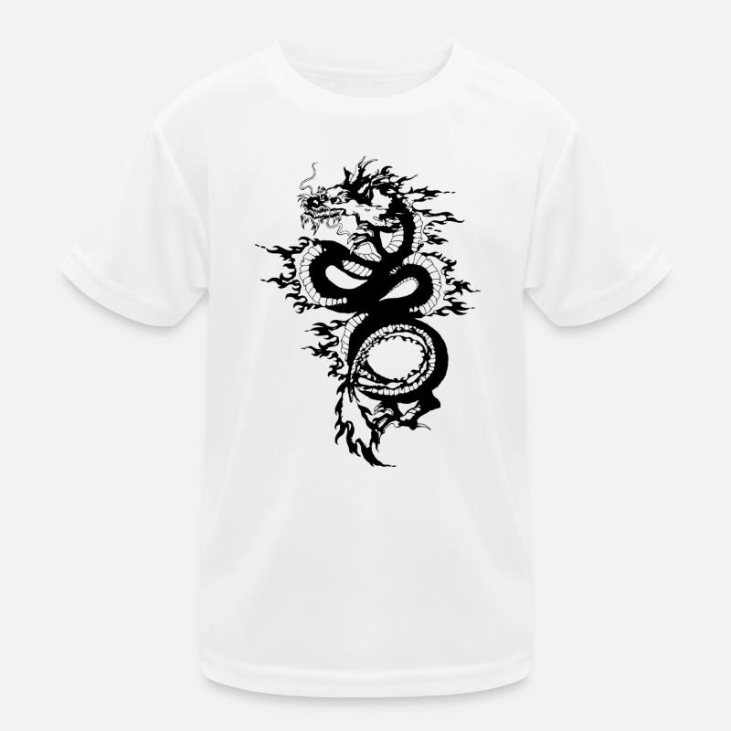 Chinese dragon Kids Functional T-Shirt