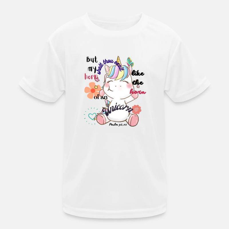 Gesegnetes Einhorn Kinder Funktions-T-Shirt