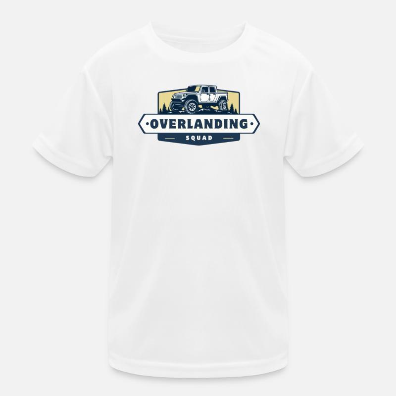 4x4 Overlanding Squad T-shirt sport Enfant