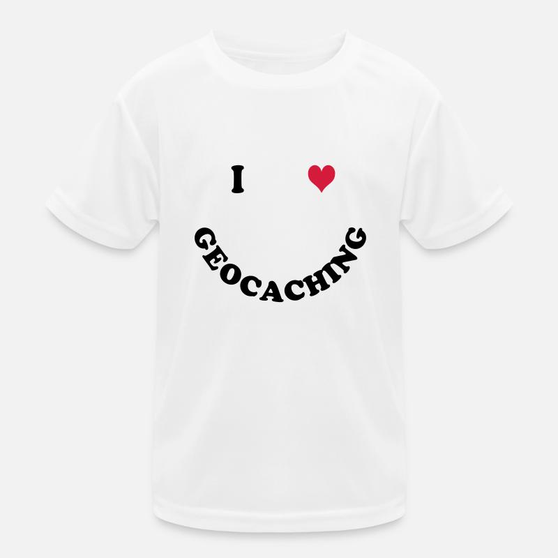 Geocaching Kids Functional T-Shirt