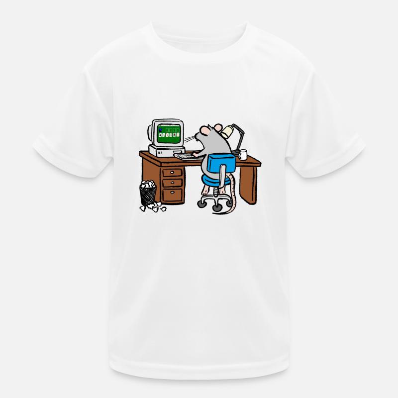 Working hard Kids Functional T-Shirt