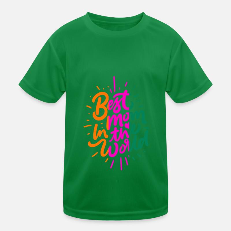 Mama Mutter Mama Mutter Mutter Mutter Mutter Mutter Kinder Funktions-T-Shirt