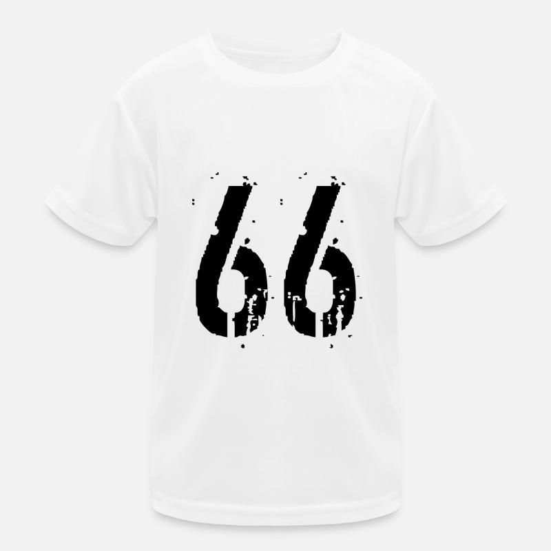 Number 66 Kids Functional T-Shirt