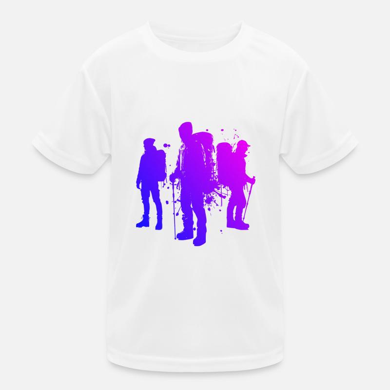 Boulder Herren Damen Kletterer Climber Climbing Kinder Funktions-T-Shirt