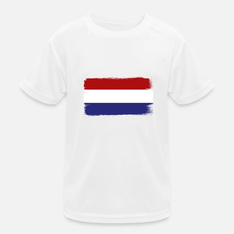 Netherlands flag Holland Dutch flag Kids Functional T-Shirt