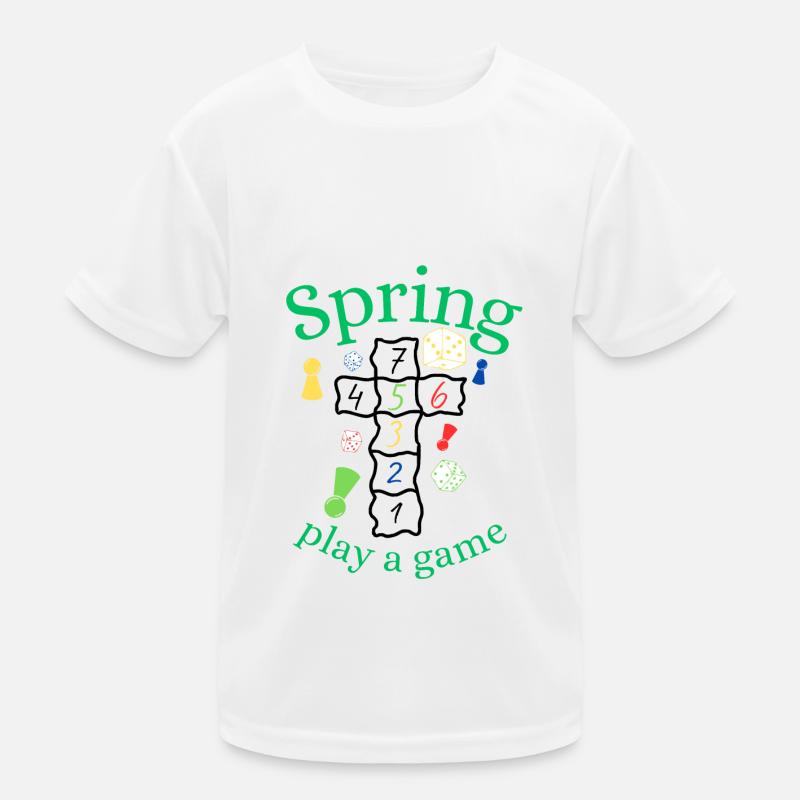 Printemps | Printemps | Jeu | S’amuser | Divertissement T-shirt sport Enfant