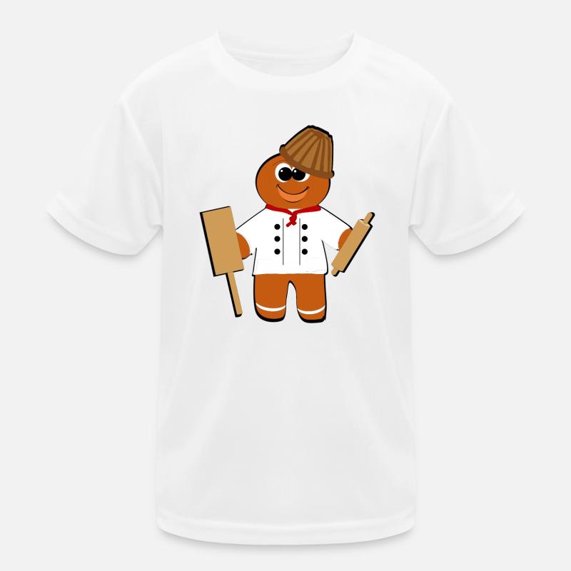 Mannele Mannala Baker Kougelhopf Kids Functional T-Shirt