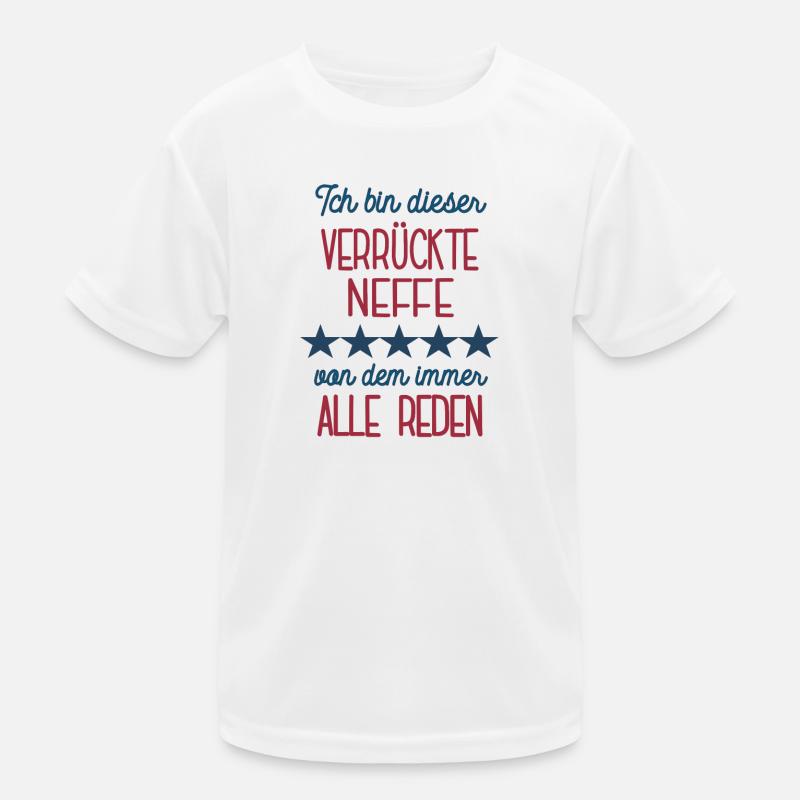 Neffe Lustige Geburtstag Idee Spruch Neffen Kinder Funktions-T-Shirt
