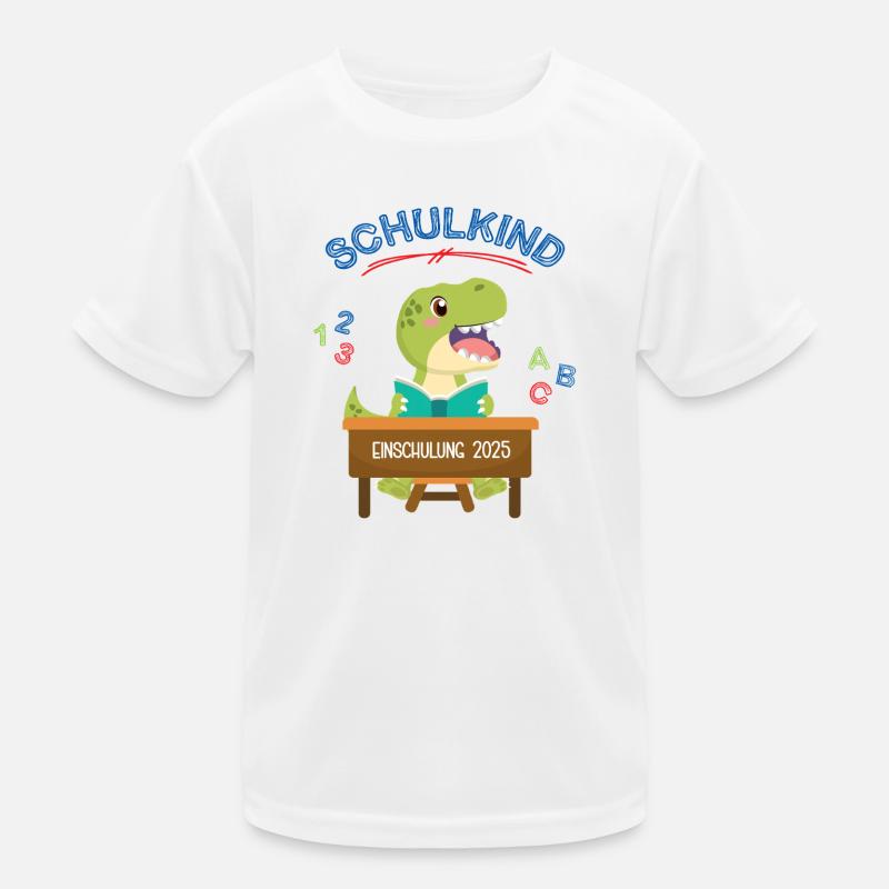 Einschulung 2025 Schulstart Schulanfang Schulkind Kinder Funktions-T-Shirt