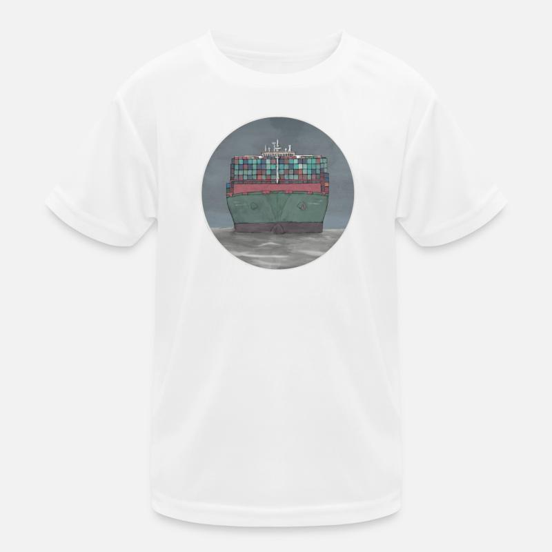 Bateau à conteneurs T-shirt sport Enfant