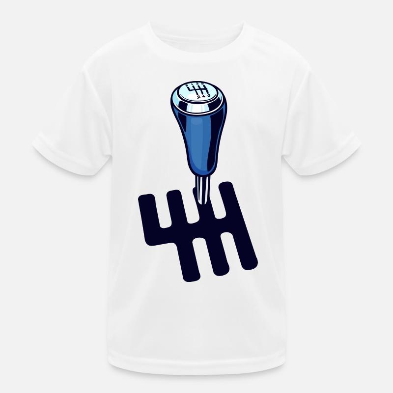 Driving Car Statement Gear Shift Driver Kids Functional T-Shirt