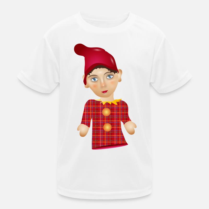 Der Kasper oder auch Kasperle als Puppen Figur Kinder Funktions-T-Shirt