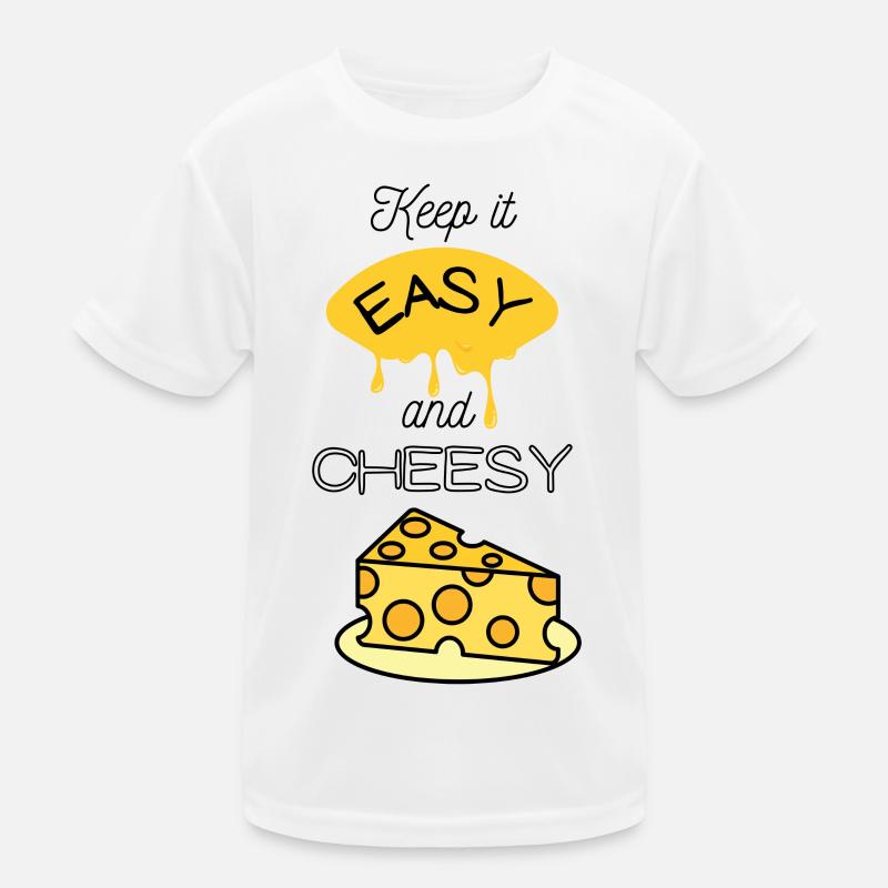 Mème du fromage facile T-shirt sport Enfant
