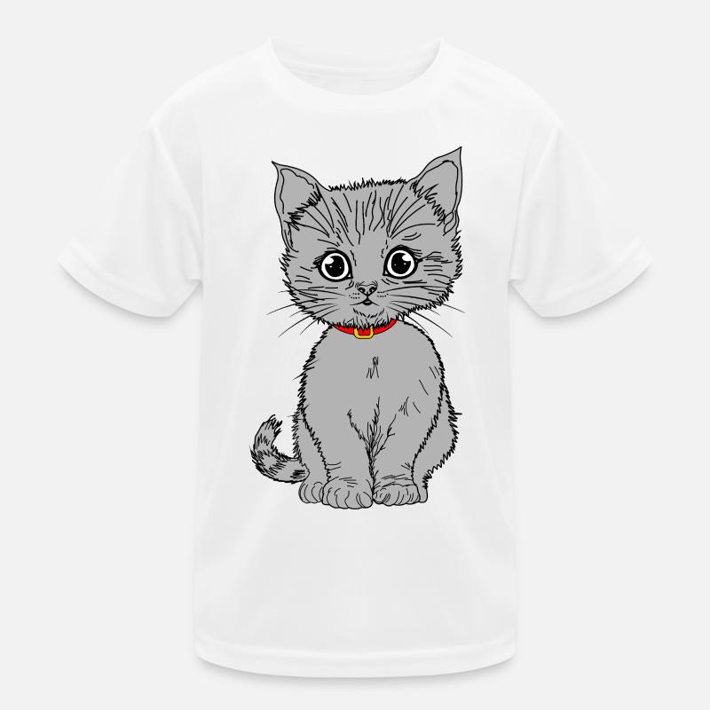 Gray Kids Functional T-Shirt