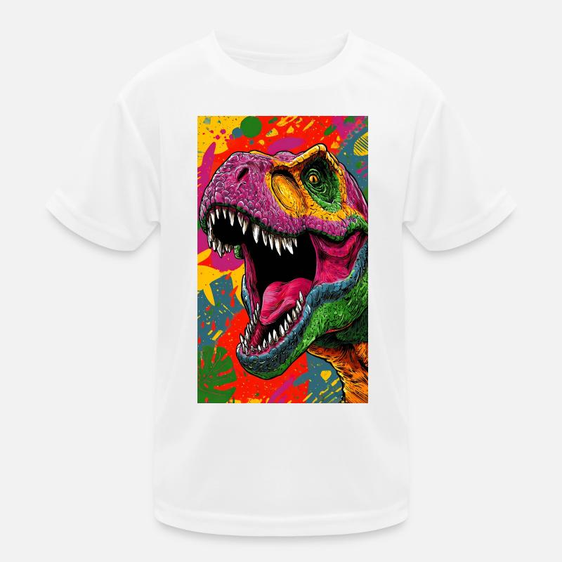 Dinosaurier Kinder Funktions-T-Shirt