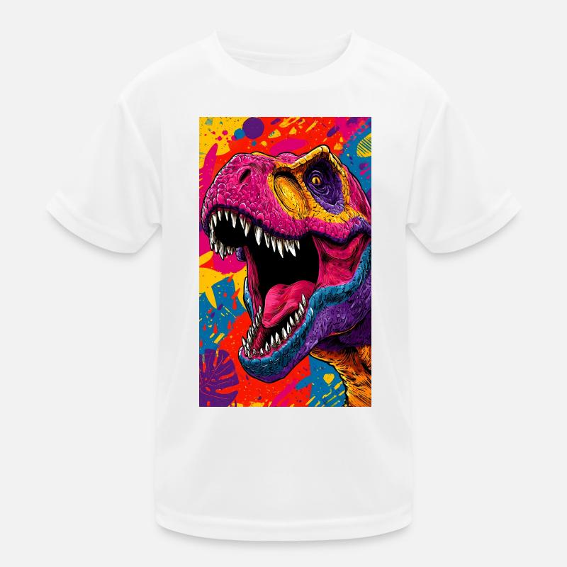 Dinosaurier Kinder Funktions-T-Shirt