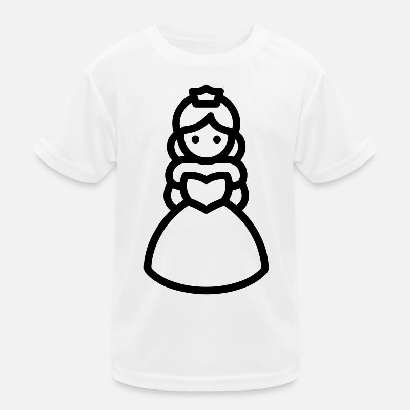 Prinzessin Kinder Funktions-T-Shirt